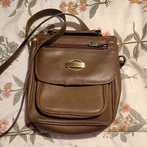 Brown Leather Crossbody Bag Sonoma Brand